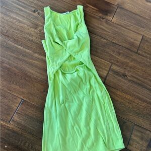 Lovers and friends green dress